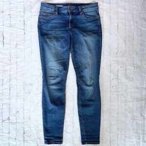EUC Women’s Size 6 Kut From The Kloth Toothpick Skinny Denim Blue Jeans